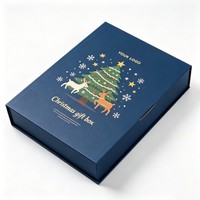 Boîte cadeau de luxe texturée spéciale, emballage magnétique pour cosmétiques et parfums, avec logo gaufré et doré, boîte rigide en forme de livre