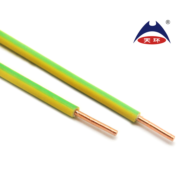 1*1.5mm2 Electrical Power Cable 300V 500V PVC Insulated Bare Stranded Copper Conductor Industrial Computer Construction Low