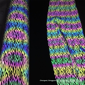 Lightsgo LG-G022 đầy màu sắc in phản quang căng vải quần áo-spandex/Chất liệu Polyester - Product Image 2