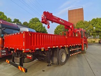JAC 10 tonnes Diesel grue camion 360 ° Rotation complète véhicule de travail aérien Transmission manuelle Euro 5 norme d'émission nouvel état