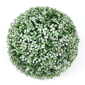 Plante artificielle en gypsophile suspendue, protégée contre les UV, en PE, résistante à l'eau, 28 cm, pour mariage - Product Image 2