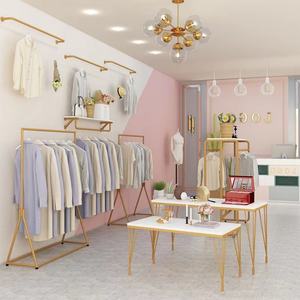 2024 Best-selling <b>Wall</b> <b>Mounted</b> Clothing Store Clothing Bag Iron <b>Display</b> Rack Clothes Hanger - Product Image 4