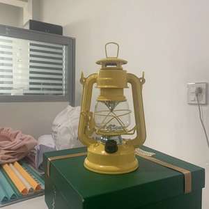 עתיק פנס נייד הוריקן מנורת נפט פנס LED מחנה מנורה - Product Image 5