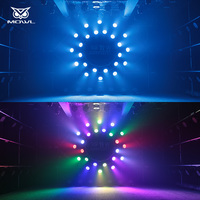 8pcs Flight Case 54 RGB 3in1 54x3W DMX LED Par Light pour dj Disco Party
