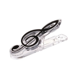 Clips para Partituras con Diseño de Clave de Sol, Clips de Plástico para Páginas de Libros, Regalos para Músicos de Piano y Guitarra - Product Image 5