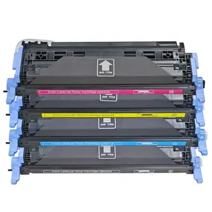 Compatible HP Q6000A Q6001A Q6002A Q6003A Cartouche De Toner Pour 1600 2600n 2605 2605dn 2605dtn CM1015 CM1017 Couleur Noire