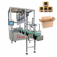 Robot d'emballage automatique haute performance XTIME pour le placement de canettes et de bouteilles dans des cartons, facile à utiliser