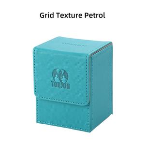   Boîte de rangement pour cartes à collectionner Yugioh Anime TCG Twin Flip, 80+ cartes, en cuir et velours, accessoire de jeu de société, design unique - Product Image 5