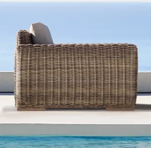 Sassanid OEM Classic Garden Set Hotel Resort All Weather Rattan Majorca Luxe Lounge Chair - Product Image 4