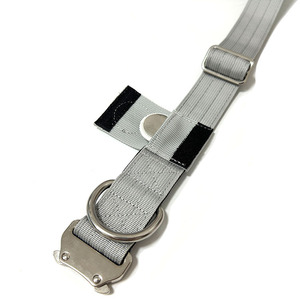 Custom Luxe Duurzame Verstelbare Zware Metalen Gesp Tactische Training Airtag Hond Kraag - Product Image 6