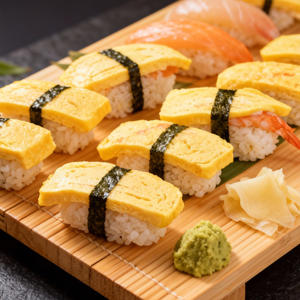 Pastel de huevo rectangular congelado Jinyi |   Bloque de Color Amarillo Brillante, Suave y Esponjoso |   Huevos revueltos Tamagoyaki espesos |   Sushi Sandwich Bento | - Product Image 1