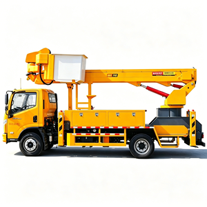 Camionnette 4x4 tout-terrain fiable avec nacelle isolée, 16m, 40KV, pour l'entretien des espaces étroits et accidentés - Product Image 1