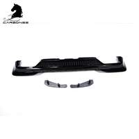 Pièces détachées automobiles Type M ABS noir brillant Diffuseur arrière Vente en gros Kit carrosserie ABS Diffuseur de pare-chocs arrière pour BMW X3 G01 2018-2021
