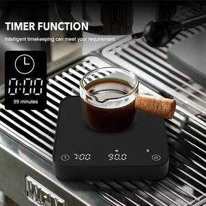 Báscula <span class=keywords><strong>Digital</strong></span> para Café Espresso con Pantalla LED y Temporizador Automático de 99 Minutos, Recargable - Product Image 3