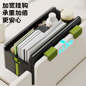 Étagère de rangement de cuisine Tocen 50x30cm murale avec fenêtre transparente pour légumes et essuie-tout - Product Image 5