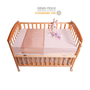 סדין משי 100% תות עץ לעריסה/עריסת תינוק, שרוולי משי לעריסת תינוק, סדין משי מתאים לעריסה, לסיטונאות - Product Image 1