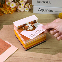 Bloc-notes 3D Calendrier Mouton Porte-bonheur, Décoration de Bureau, Marque-page en Papier, Papeterie Animaux Mignons, Cadeau d'Anniversaire de Luxe pour Amis