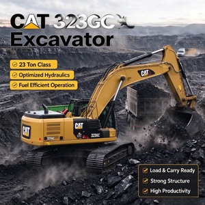 Excavadora Usada Caterpillar 323GC, Excavadora Mediana Usada de 23 Toneladas, Máquina Cat Original en Shanghái - Product Image 1