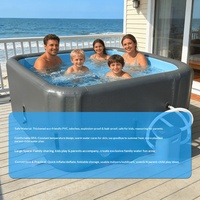 Bain de spa gonflable pour cour extérieure, piscine pour bébé domestique, personnalisation pour la baignade parent-enfant