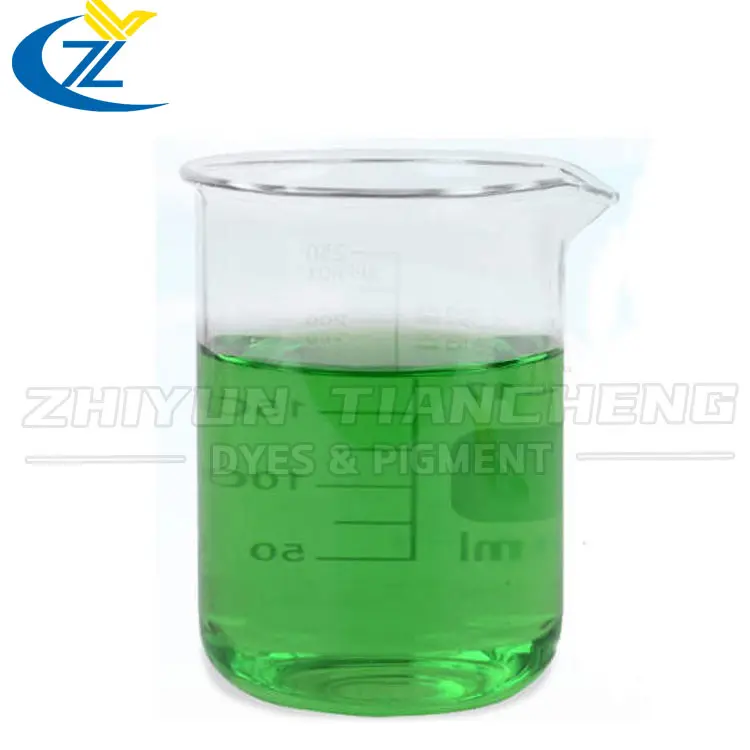 Liquid Detergent Dyes Green Color Powder Water Soluble Type