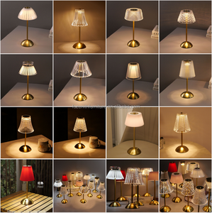 Decoraciones DE MESA DE BODA Brillo ajustable LED Luces de restaurante Lámpara de mesa con puerto de carga USB - Product Image 3