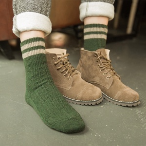 KANGYI Coton Rayé Confortable OEM L'équipage Femmes Chaussettes Tube En Gros - Product Image 3