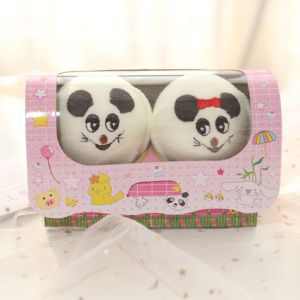 Serviettes en microfibre en forme d'animaux mignons, gâteau créatif, cadeau d'anniversaire, mini gâteau de Noël, serviette à main, cadeaux - Product Image 6