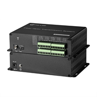 Multiplexeur à fibre optique au meilleur prix avec 8 canaux de fermeture de contact pour la surveillance du système d'interphone