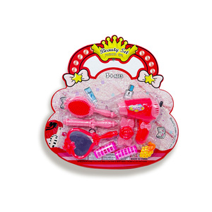 Trẻ Em Giả Vờ Chơi Set Công Chúa Ăn Mặc Đồ Chơi Cho Trẻ Em Sang Trọng Cô Gái Tóc Salon Chơi <span class=keywords><strong>Kit</strong></span> Lược Gương Vẻ Đẹp Đồ Chơi - Product Image 4