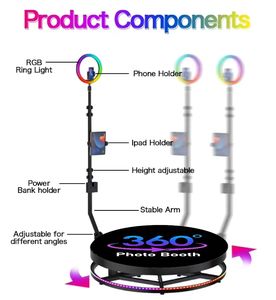 Cabina de Fotos <span class=keywords><strong>360</strong></span> con <span class=keywords><strong>Plataforma</strong></span>, <span class=keywords><strong>Precio</strong></span> para Eventos, Regalos de Cumpleaños o <span class=keywords><strong>Bodas</strong></span> - Product Image 5