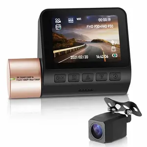 70 M ai 자동차 dashcam 2K FHD1080P 자동 카메라 2k 듀얼 렌즈 1080p wifi GPS 트래커 자동차 DVR 비디오 녹화 지원 128GB