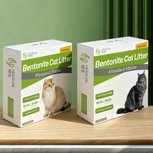 Litière pour chat en bentonite super blanche, écologique, biodégradable, sans poussière, hautement absorbante, vente en gros <span class=keywords><strong>d</strong></span>'usine - Product Image 2