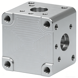 Bloc de fraisage et d'alésage CNC de haute précision en alliage d'aluminium pour prototypes de pièces automobiles, sans MOQ - Product Image 5