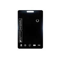 Portefeuille intelligent ultra-fin avec traqueur, carte en PVC, compatible Apple Find My, localisateur GPS Bluetooth, batterie au lithium rechargeable pour iOS