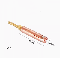 Tête de pince à souder en cuivre, usinée avec précision par CNC, accessoire de soudage de qualité industrielle pour pistolets de soudage d'atelier