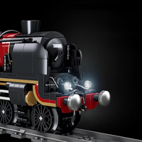 Jie Star JJ9198 2026 Nouveau Kit de Modélisme de Train Électrique MOC avec Rails, Décoration de Bureau, Cadeau pour Adultes, Ensembles de Blocs de Construction
