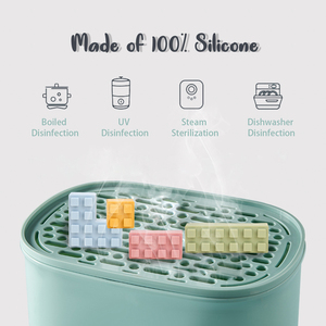 Gioco Educativo <span class=keywords><strong>Montessori</strong></span> in Silicone con Blocchi Impilabili per Bambini 13-24 Mesi Benefici Educativi Precoci - Product Image 5