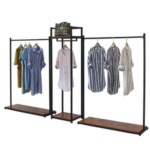 Rak Pajangan Toko Pakaian Gaya Modern Desain Fashion Huohua - Product Image 1