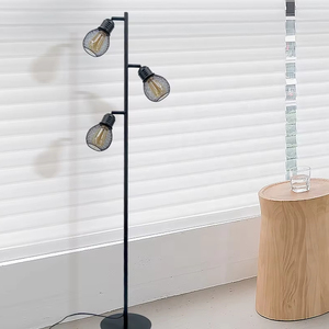 مصباح أرضي حديث بتقنية LED RGB بتصميم شجرة عمودية E26/E27 مقاوم للماء عالي السطوع للمكاتب الإيطالية وغرف المعيشة مع غطاء معدني - Product Image 2