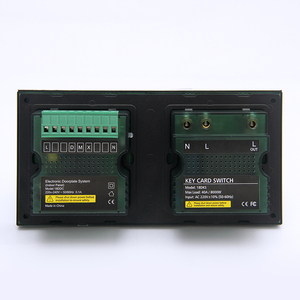 GTD nhà máy sản xuất 4 mét thông minh Tempered Glass 2 kết nối Led cảm ứng thiết bị chuyển mạch với chuyển đổi thẻ và DND/mur/ánh sáng điều khiển cảm ứng - Product Image 6