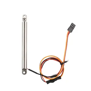 Tavuk yuvası, tıbbi pencere, akıllı ev-gümüş için 80mm lineer aktüatör DC 6V elektrikli aktüatör Motor 30N Mini lineer Motor