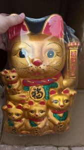 Bán Buôn Lớn Lớn Lớn Mèo May Mắn Doanh Nghiệp Quà Tặng Vẫy Tay Lớn Trang Trí Maneki Neko Cho 9 12 14 16 Inches Kinh Doanh - Product Image 4