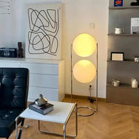 Lampe de salon vintage d'art nordique, lampe de chevet Bauhaus, lampe de salon décorative design