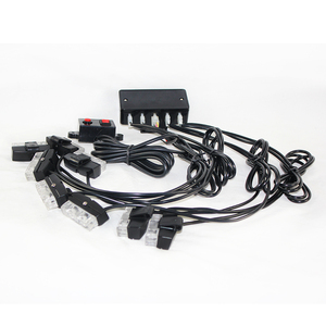 Nouveau 12V Signal lumineux lampe stroboscopique calandre de voiture clignotant accessoires de sécurité d'urgence pour les véhicules de lutte contre l'incendie - Product Image 1
