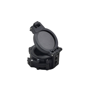 Cache de protection d'objectif en plastique de type rabattable, plusieurs couleurs, pour lampe torche portable, équipement de camping extérieur - Product Image 5