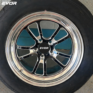ล้อฟอร์จ EVOR แบบ Beadlock สำหรับรถแข่งแดร็ก ขนาด 15 16 17 <span class=keywords><strong>18</strong></span> นิ้ว 5x120 5x127 สำหรับรถซีดาน คูเป้ SUV ซีรีส์ F30 G20 G22 F10 - Product Image 2