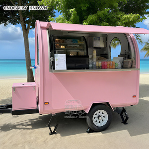 รถขายอาหารเคลื่อนที่แบบกำหนดเอง ราคาขายส่ง OEM รถเข็นขายกาแฟเย็นและอาหาร - Product Image 1