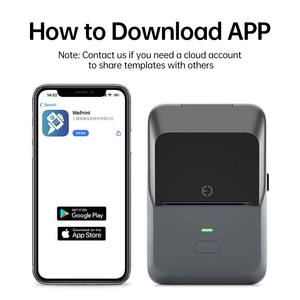 Detonger OEM定制高速廉价标签打印机无线商用价格贴纸打印机 - Product Image 6