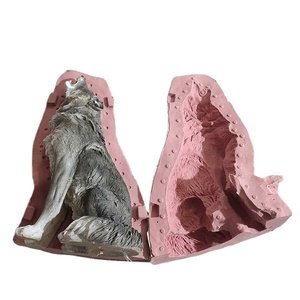 Stampo in Silicone per Statua di Leone in Fibra di Vetro, Stampi Grandi per Animali Cani Tigri Gatti Aquile, Stampi per Animali in Cemento Multistile - Product Image 3
