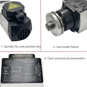 Torno para Madera de Alta Velocidad 12000 rpm, Motor de Husillo Poweredge de 1.1KW, Motor de Husillo CNC - Product Image 4